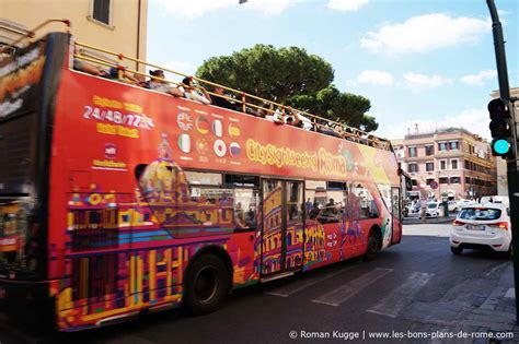 Visite De Rome En Bus Touristique Hop On Hop Off Arrêts Multiples Les