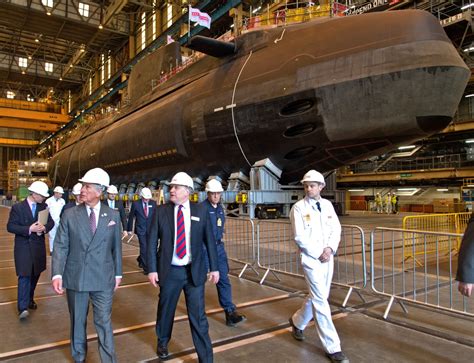 Prince Charles Has Visited Bae Systems Submarines Site In Barrow In