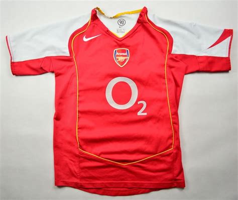 2004 05 Arsenal Shirt L Boys Football Soccer Premier League