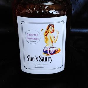 She S Saucy Sauces Savor The Sweetness Marinade Etsy