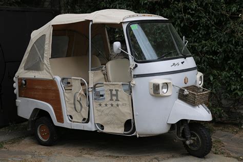 Piaggio Ape Calessino 200 White And Blue Versions All Pyrenees