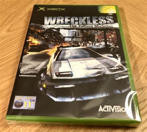 Wreckless The Yakuza Missions Microsoft Xbox Video Games For Sale