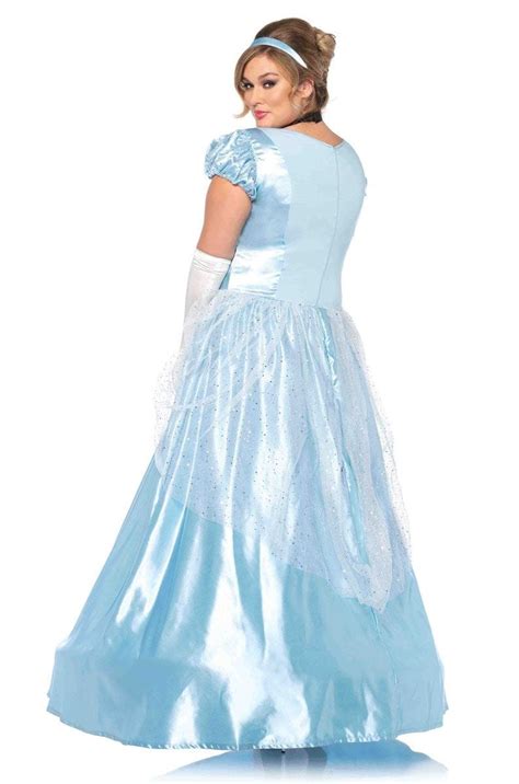 Plus Size Deluxe Cinderella Disney Costume Womens Cinderella Costume