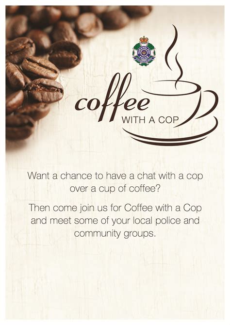 Invitation For Coffee With A Cop At Indooroopilly Shopping Centre