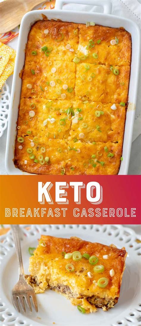 Keto Breakfast Casserole Food Recipes