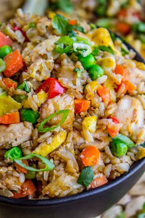 Sep 15, 2019 · when we cook or fry chicken in an open frying pan, sometimes it does not cook inside properly. Sheet Pan Chicken Fried Rice - The Food Charlatan