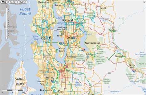 New King County Bicycle Map Now Online Seattle Bike Blog