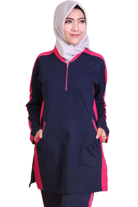 Baju olahraga wanita muslimah terdiri dari atasana kaos muslimah bawahan rok celana muslimah. Top Desain Baju Olahraga Wanita Lengan Panjang | 1001desainer