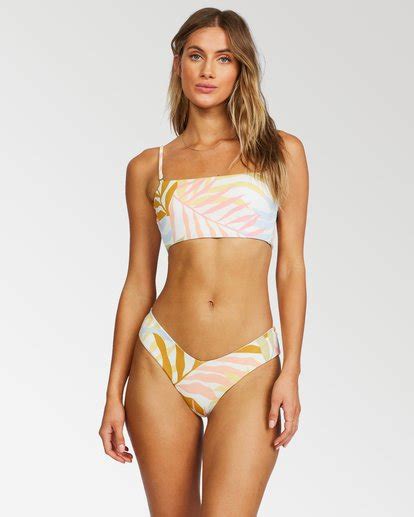 Tropic Jungle Fiji Mutandina Bikini Reversibile Da Donna Billabong