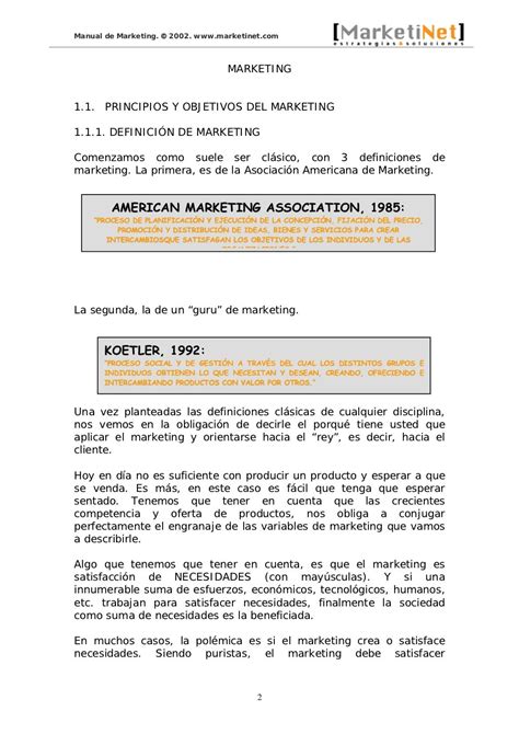 Manual De Marketing