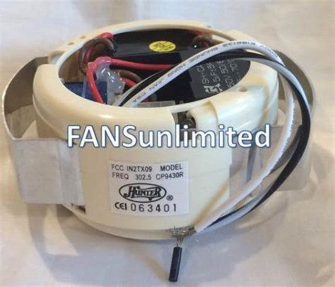 I added the remote module to both of them. Hunter Fan CP9430R NEW GENUINE REPLACEMENT Receiver for ...