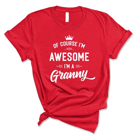Granny Shirt T For Grandma Granny T Shirt Grandma Shirt Etsy