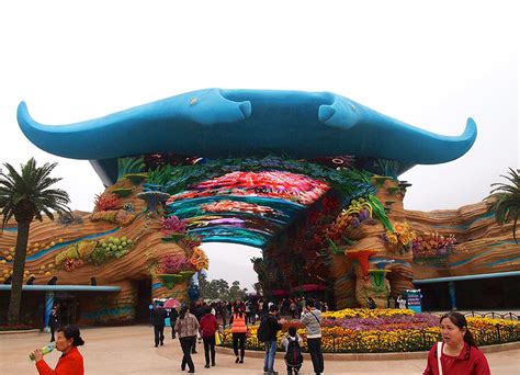 Chimelong Ocean Kingdom Worlds Largest Aquarium Opens In China