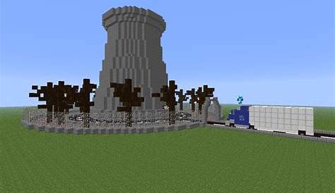 Minecraft Cooling Tower Schematic