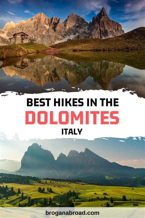 6 Of The Best Hikes In The Dolomites Italy Brogan Abroad Italy