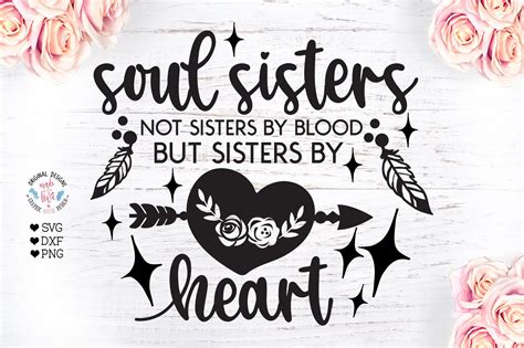 Soul Sisters Friends Svg Illustrations ~ Creative Market
