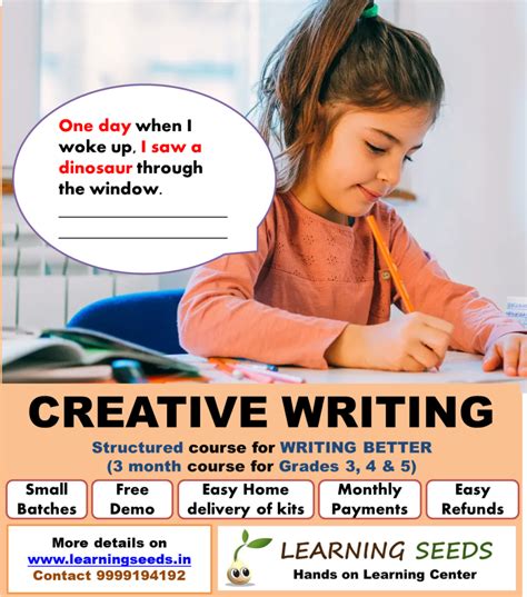 Creative Writing Structured Online Course For Writing Better For