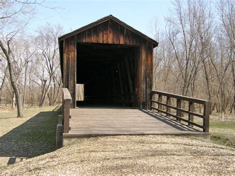 Locust Creek Covered Bridge Linn County Missouri Travel Photos By