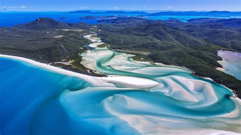 Most Beautiful Place In The World Whitsundays Whitehaven Beach In Queensland Australia YouTube
