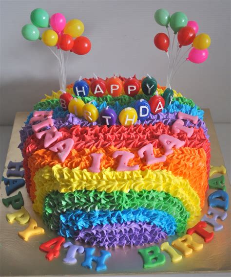 Izahs Kitchen The All Rainbow Cake