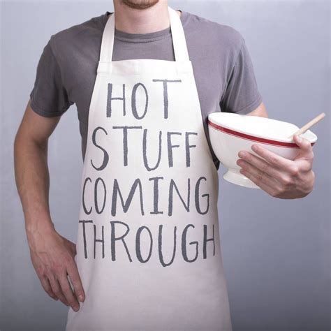 Valentines Apron Mr Hot Stuff Kitchen And Dining Home And Living