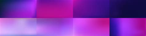 Set Of Smooth Abstract Colorful Mesh Backgrounds Vector