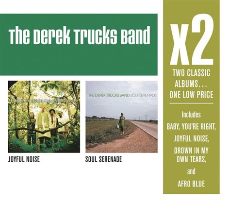 X2 Joyful Noise Soul Serenade By The Derek Trucks Band Cd X 2 Columbia Cdandlp Ref