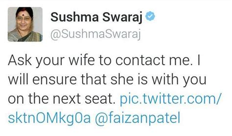 husband goes solo on honeymoon sushma swaraj steps in to get his wife a passport to join him