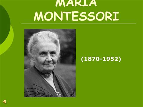 Ppt Maria Montessori Powerpoint Presentation Free Download Id963056