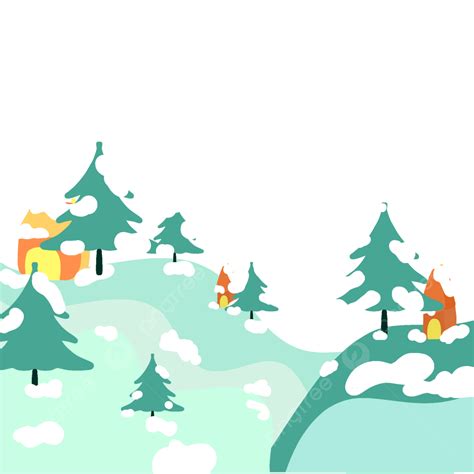 Winter Forest Clipart Png Vector Psd And Clipart With Transparent