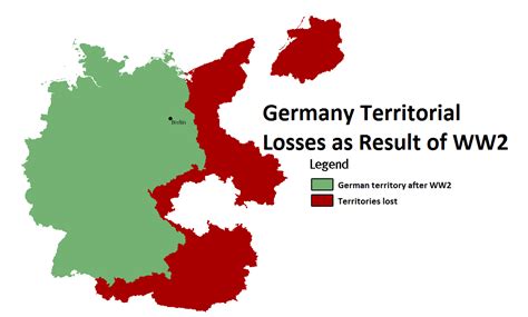 Map Of Germany Before And After Ww2