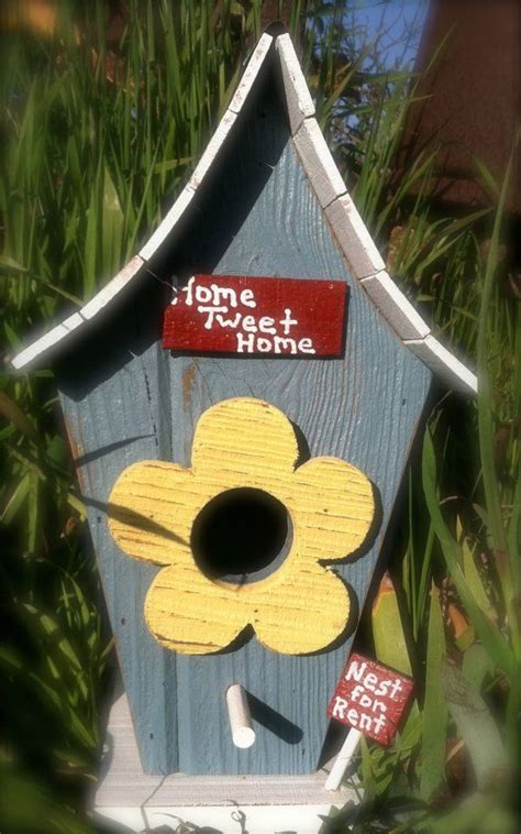 Handmade Birdhouse Made With Repurposed Wood By Sowsearranch Bee