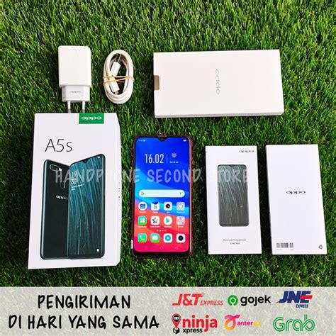 Jual Hp Oppo A5s 3gb Ram Internal 32gb Hp Fullset Seken Handphone Second Android Bekas Murah Di