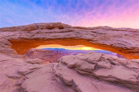 04 Canyonlands National Park Utah Mesa Arch Rosy Dawn Tom Till