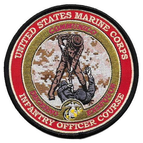 Usmc Officer Infantry Course No Hook And Loop Military Law