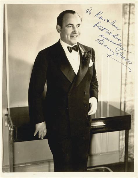 Benny Davis Autographed Signed Photograph Historyforsale Item 223611