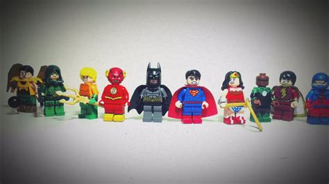 Lego Custom Justice League Of America Minifigures Showcase Youtube