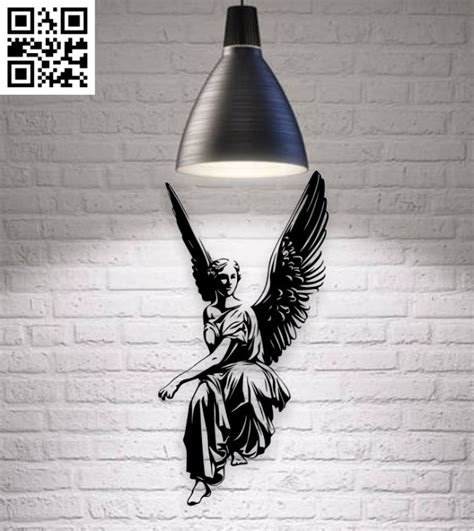 Angel E File Cdr And Dxf Free Vector Download For Laser Cut Plasma