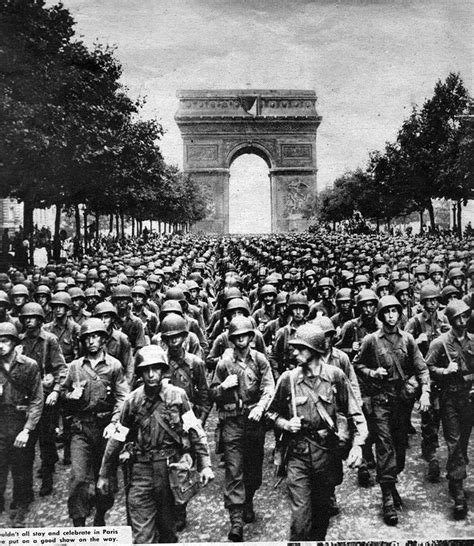 Paris Liberated 1944 Liberation Of Paris War Of The Worlds London