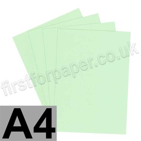 Rapid Colour Card 240gsm A4 Tea Green First For Paper
