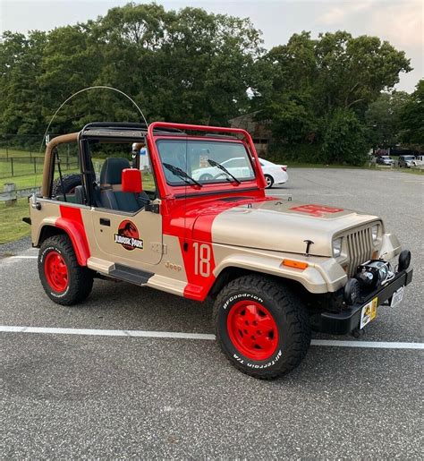 Jurassic Park 1993 Jeep Wrangler Barn Finds