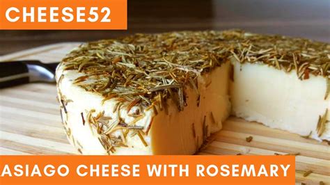 Asiago Style Cheese Rosemary Crusted Youtube