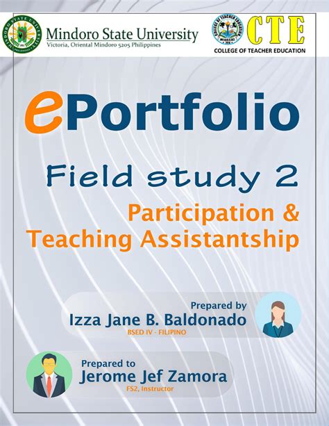 Field Study 2 E Portfolio By Izza Jane B Baldonado By Izza Jane B