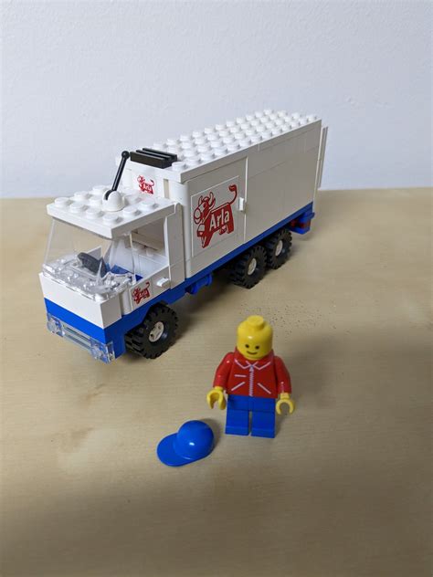 Lego 1581 Arla Delivery Truck Classic Town Mjöl Köp På Tradera