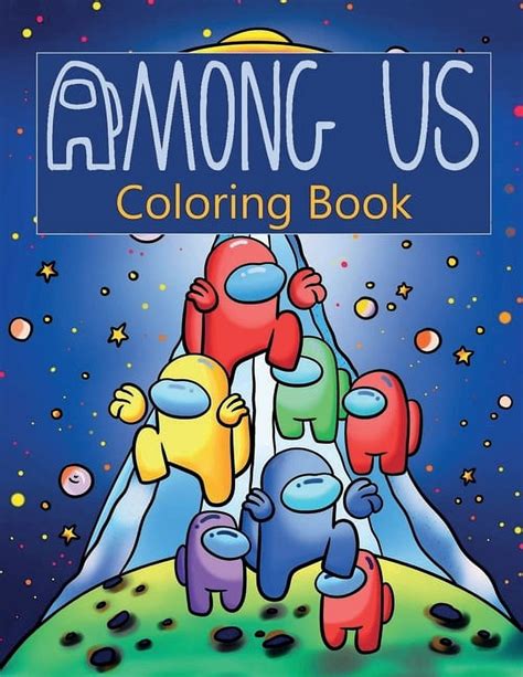 Among Us Coloring Book Over 100 Pages Of High Quality Among Us