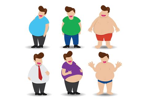 Fat Guy Vector Download Free Vector Art Stock Graphics And Images