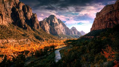Download 3840x2160 Mountains, Trees, Hdr Wallpapers for UHD TV ...