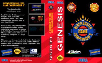 Blockbuster World Video Game Championship II Genesis The Cover Project
