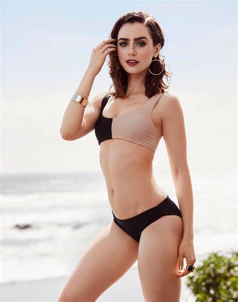 Lily Collins In Shape Magazine 2017 Celebs