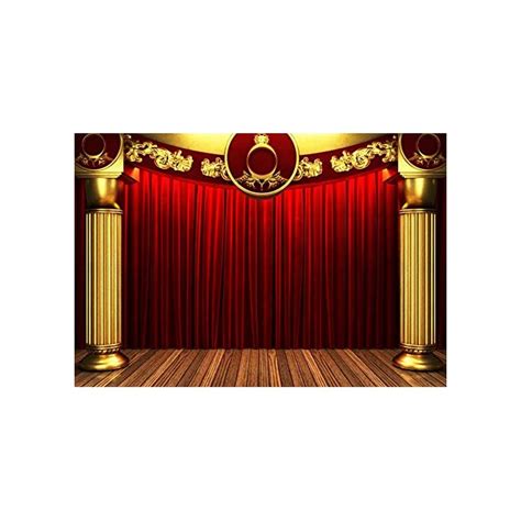 Buy Baocicco 10x7ft Vinyl Theater Stage Interior Backdrop Photography
